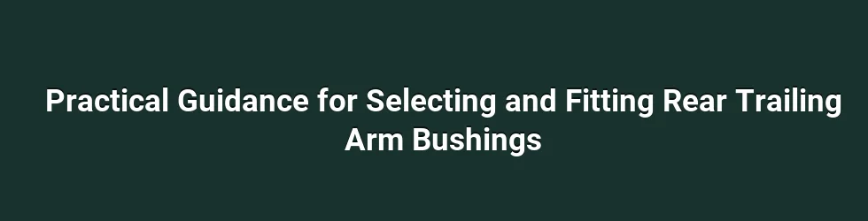 Comparative Overview: Elastomer vs. Polyurethane vs. Solid Bearings