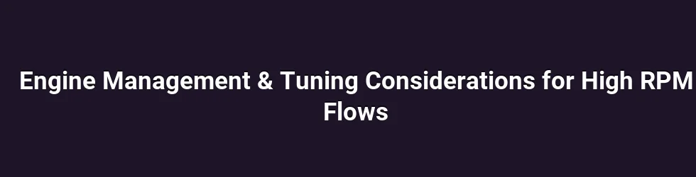 Understanding Lubrication Demands at High RPM