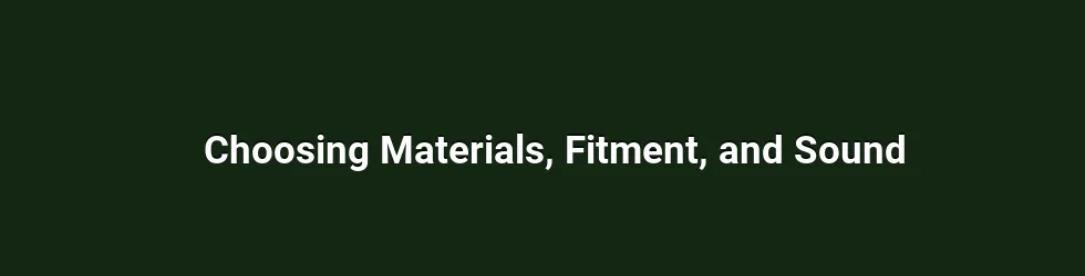 Material and Construction