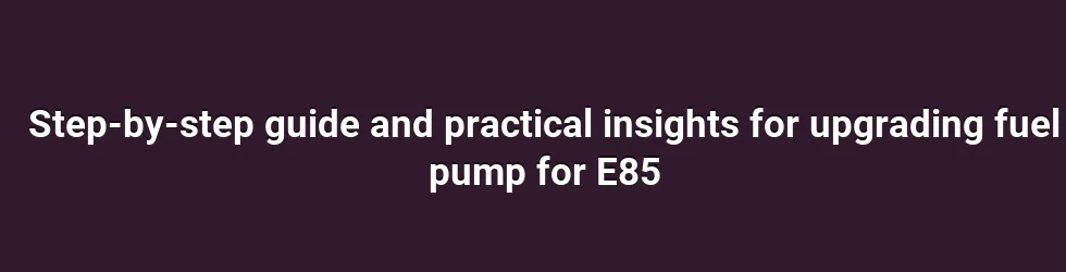 System Compatibility and Ethanol Tolerance