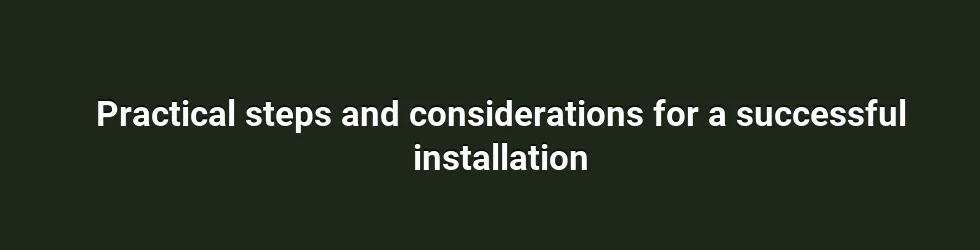 Preparing for a precise fitment: measurement and mock-up