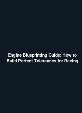 Engine Blueprinting Guide: How to Build Perfect Tolerances for Racing