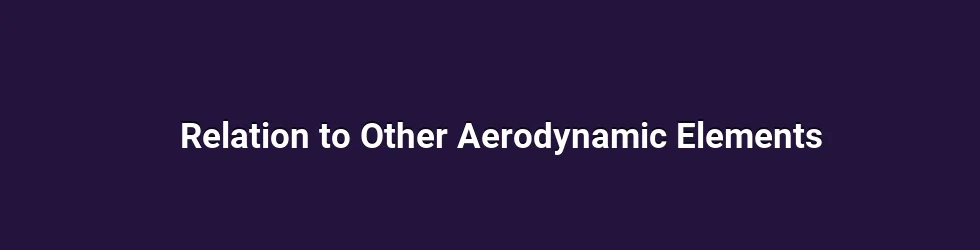 Relation to Other Aerodynamic Elements